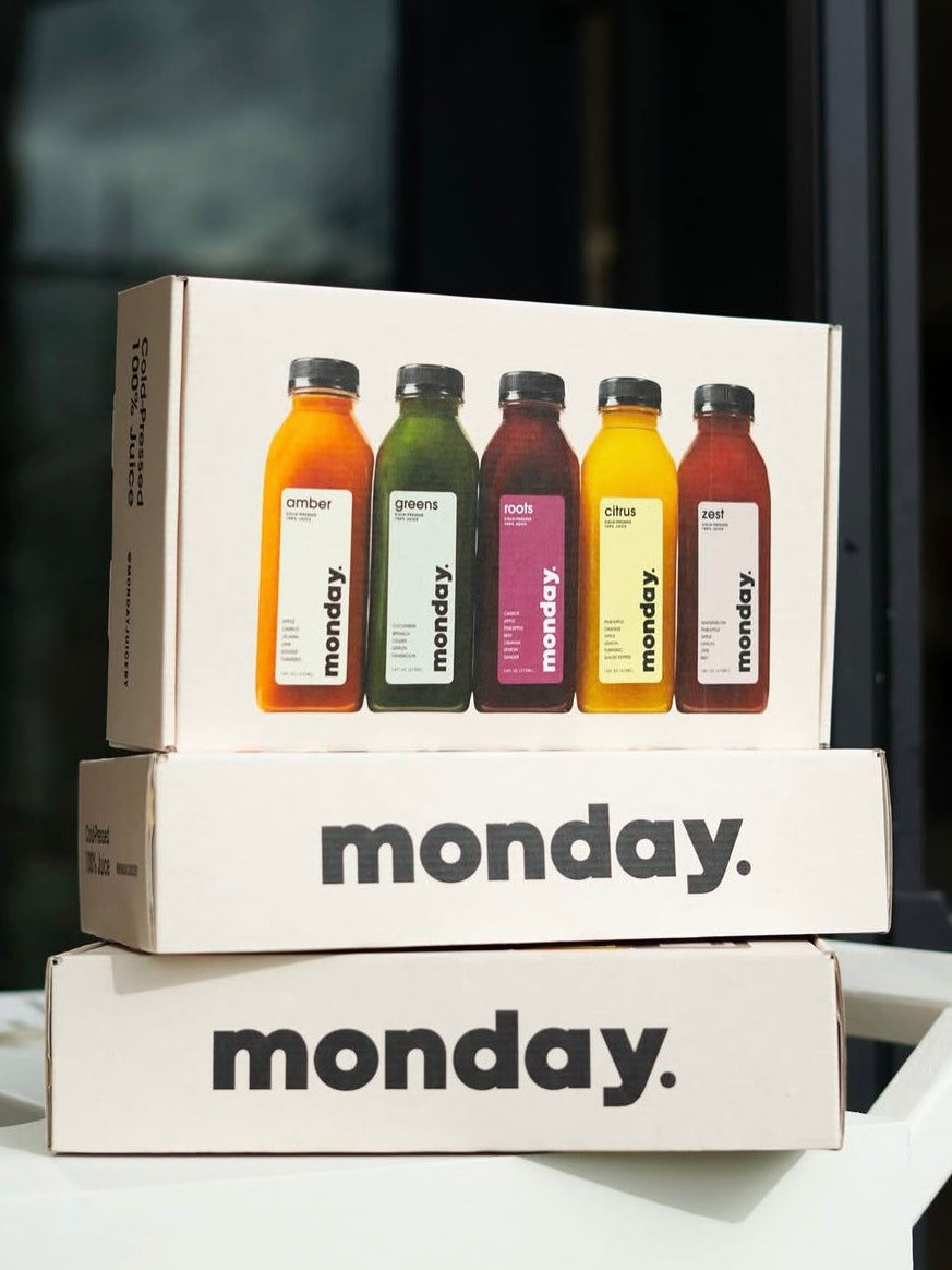 Cold-Press Juice Pack 5-pack - Monday