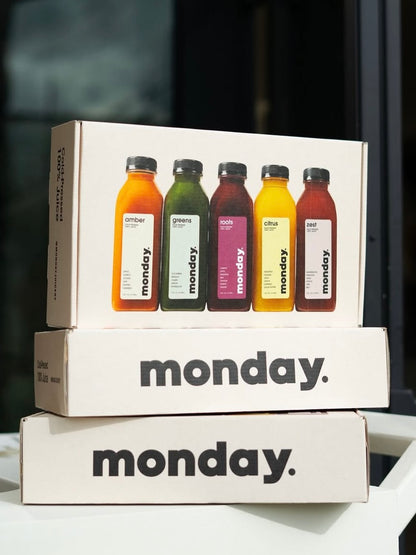 Cold-Press Juice Pack 5-pack - Monday